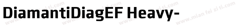 DiamantiDiagEF Heavy字体转换
